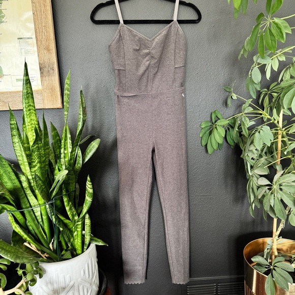 JoyLab Charcoal Jumpsuit​ - Picture 1 of 7